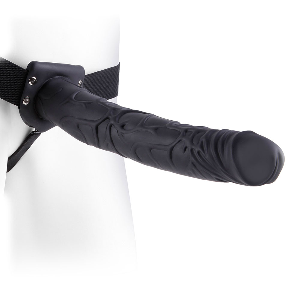 Fetish Fantasy Series 11 Inch Hollow Strap On Black