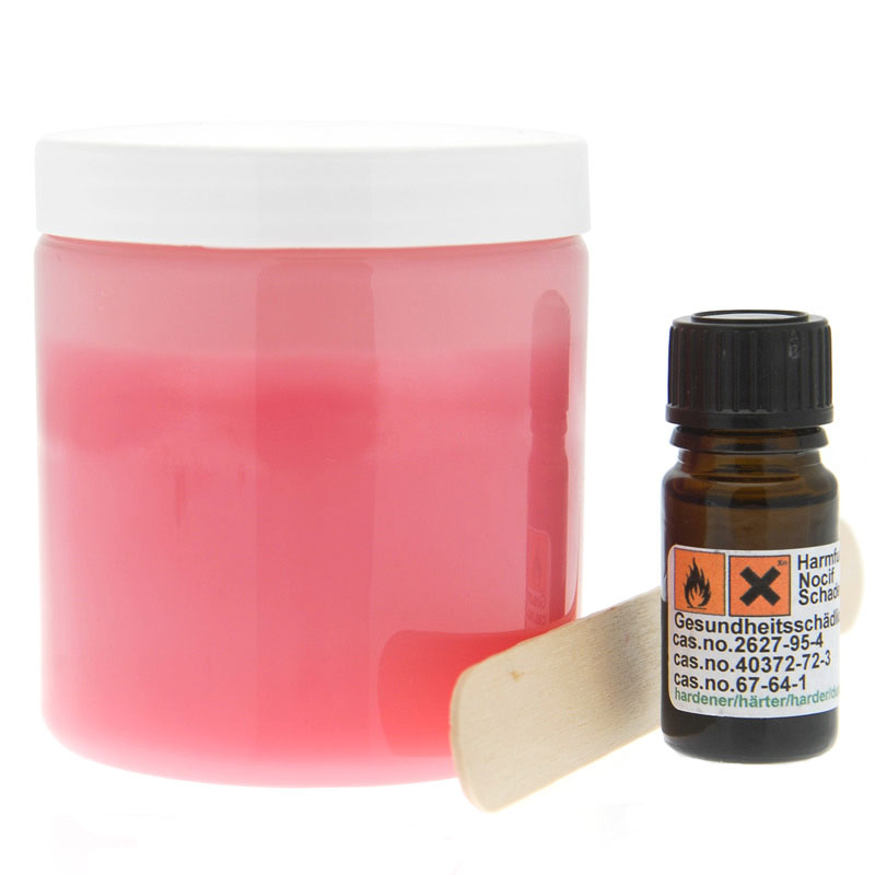Cloneboy Extra Silicone Hardener And Spoon Pink
