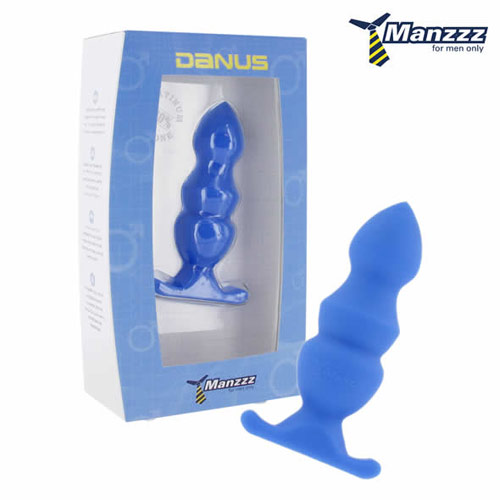 ManzzzToys Danus Blue Butt Plug