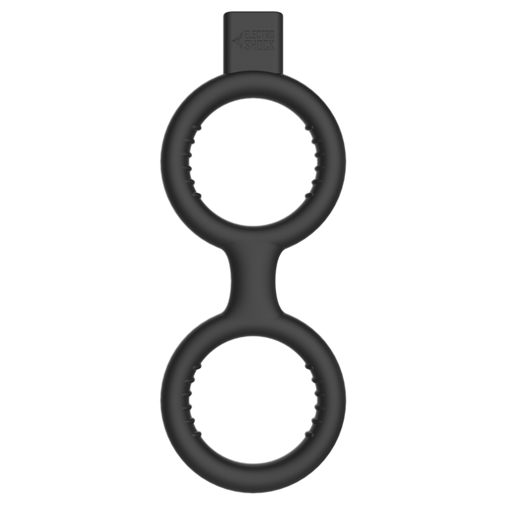 EStimulation Cock Ring with Ballstrap