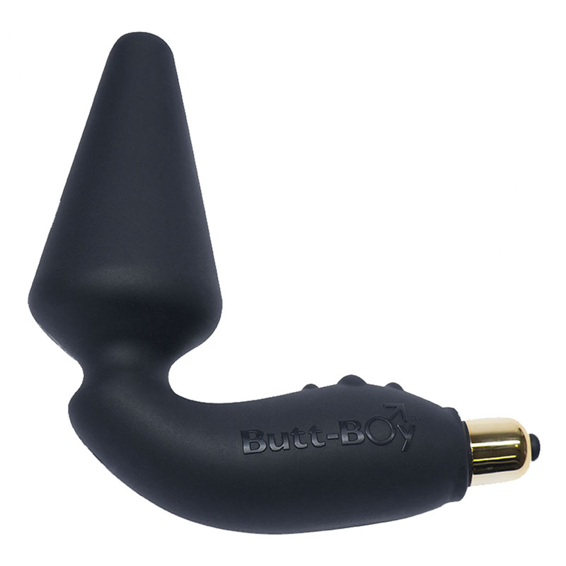 Rocks Off 7 Speed Butt Boy Black Butt Plug