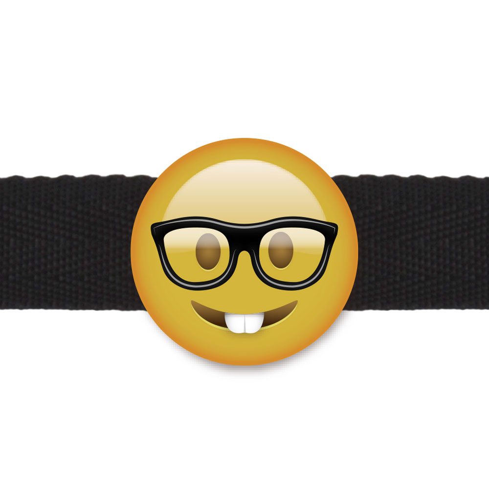 Emogag Nerd Emoji Ball Gag